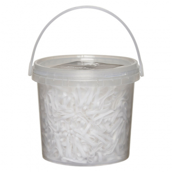 Siliconen Elastiekjes 1500 stuks HG Wit