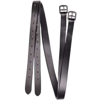 Beugelriemen Basic Leather Zwart