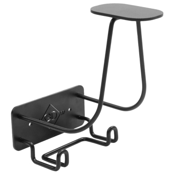 Helmhouder Steel Hook Zwart