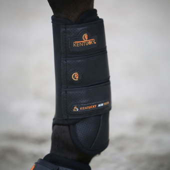 Peesbeschermers Eventing Air Tech Front Zwart