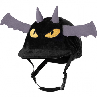 Helmovertrek Halloween Bat Zwart