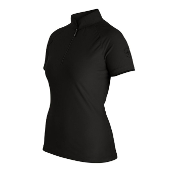 Rijshirt Mika Short Sleeve Zwart