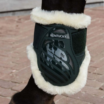 Strijklappen Young Vegan Sheepskin Donkergroen