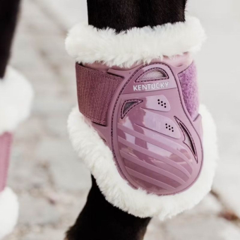 Strijklappen Young Vegan Sheepskin Oudroze