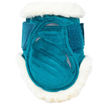 Strijklappen Young Vegan Sheepskin Velvet Smaragdgroen