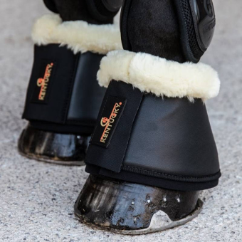 Springschoenen Sheepskin Leather Zwart