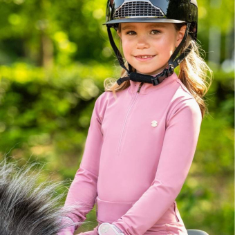 Rijshirt Kind/Junior Lucky Start Roze