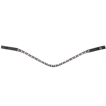 Frontriem Glam X-Line Black/Pearl/Grey