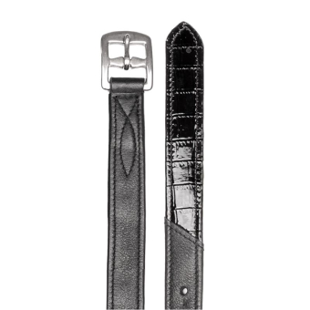 Beugelriemen Croco X-Line Zwart