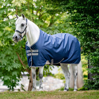 Regendeke Amigo Ripstop 900D Fleece Lined 50g Marineblauw/Grijs