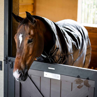 Staldeke Amigo Insulator Ripstop 210D Plus 200g Zwart/Zilver