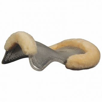 Gelpad met Schapenvacht Transparant