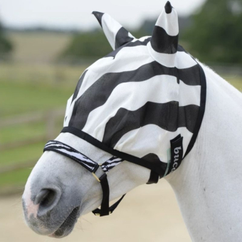 Vliegmasker Buzz Off Zebra