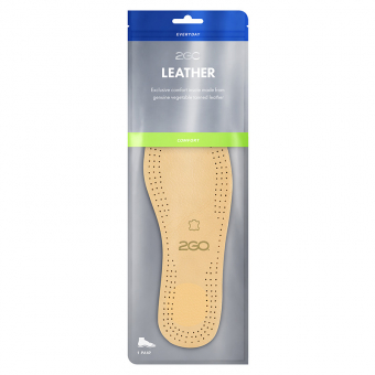Inlegzool Leder 2-pack Beige