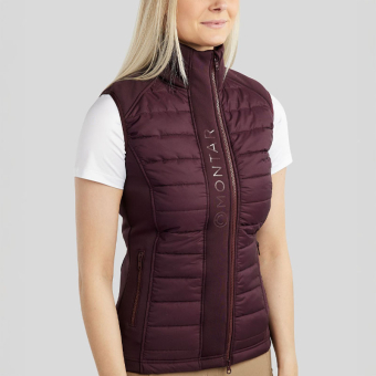 Hybride bodywarmer Emma Softshell Fig