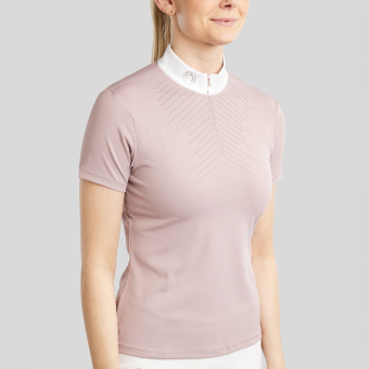Wedstrijdshirt MoSparkle Champagne Crystals Blush