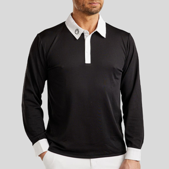 Wedstrijdshirt Heren MoWill Long Sleeve Zwart