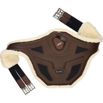 Springsingel met buikflap Techo-Fur Stud Bruin