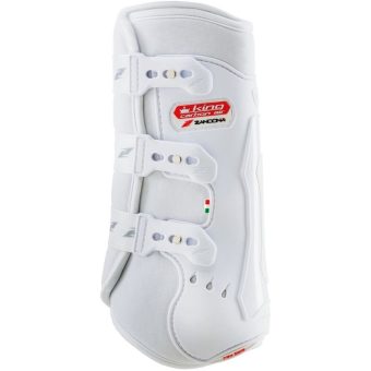 Dressuur beenbeschermers King Carbon Air Rear Wit