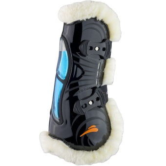 Peesbeschermers eAirshock Fluffy Zwart