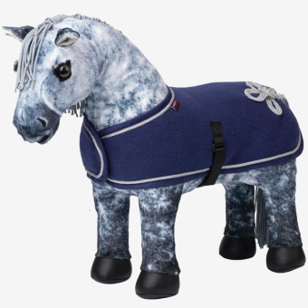 Fleecedeke Toy Pony Marineblauw
