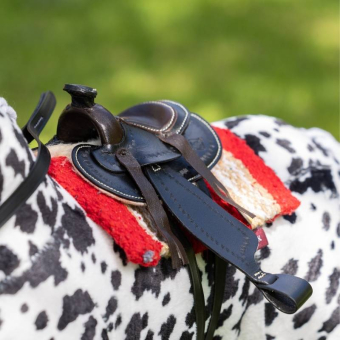 Westernzadel Toy Pony Zwart