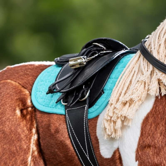 Zadeldekje Toy Pony Turkoois