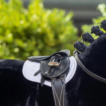 Zadeldekje Toy Pony Wit