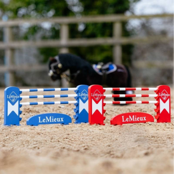 Jump Set Toy Pony Rood/Blauw