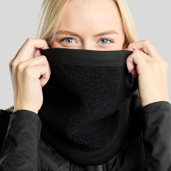 Halskraag MoEva Teddy Zwart