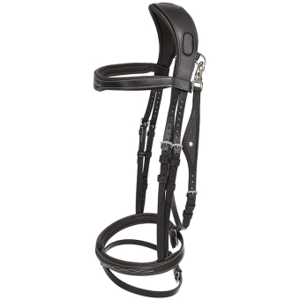 Hoofdstel Ready To Ride met Patroonstiksel Zwart