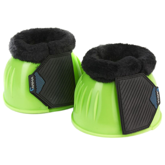 Springschoenen Glossy PVC Fleece Groen