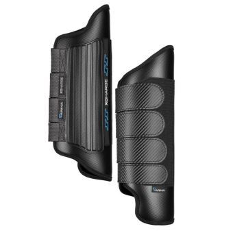 Eventingbeschermers Achter Carbon XC Zwart