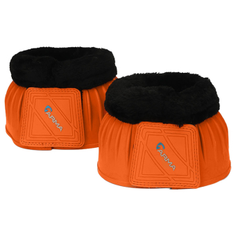 Rubberen Springschoenen met Fleece Voering Oranje