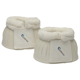 Rubberen Springschoenen met Fleece Voering Wit