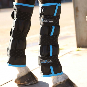 Koelbandages SubZero Zwart