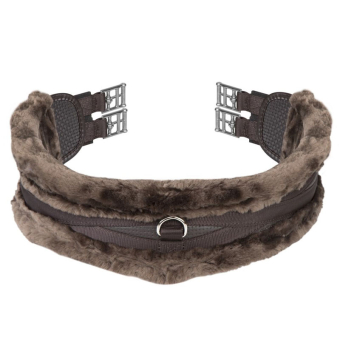 Anatomische Zadelgordel SupaFleece Bruin