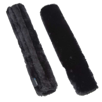 Teugelbeschermer Supafleece Zwart