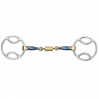 Gagbit met rollen Blue Sweet Iron 3-delig