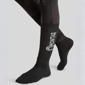 Rijsokken Nylon 3-pack Zwart