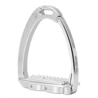 Stijgbeugels Venice Dressuur Schuin Zilver/Zilver