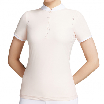 Wedstrijdshirt Leia Crystal SS Lichtroze