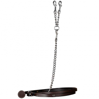 Kettinghalster Leder WC Bruin