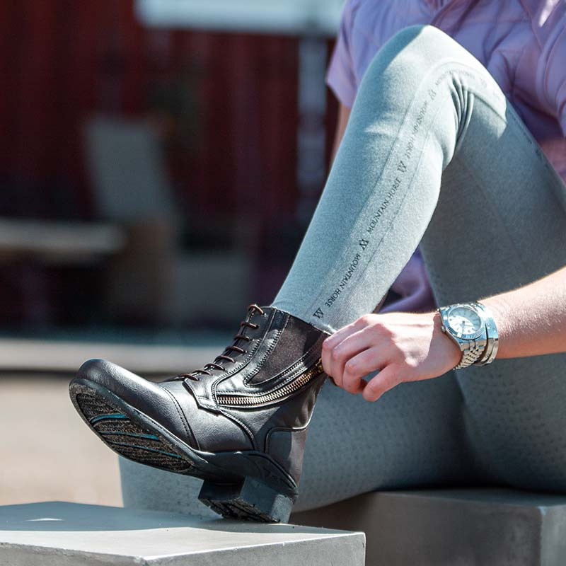 Jodhpurs Veganza Side Zip Paddock Bruin