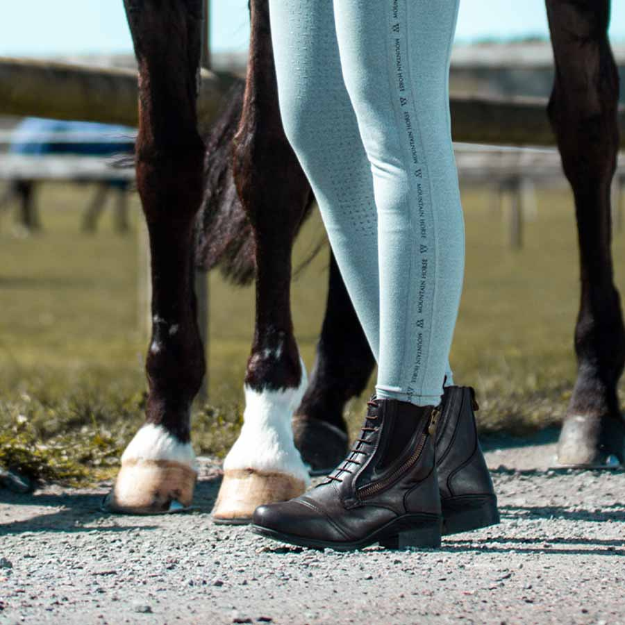 Jodhpurs Veganza Side Zip Paddock Bruin