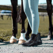 Jodhpurs Veganza Side Zip Paddock Bruin Jodhpurs Veganza Side Zip Paddock Bruin