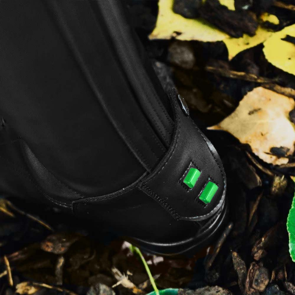 Rijlaarzen Kent Vegan Zwart