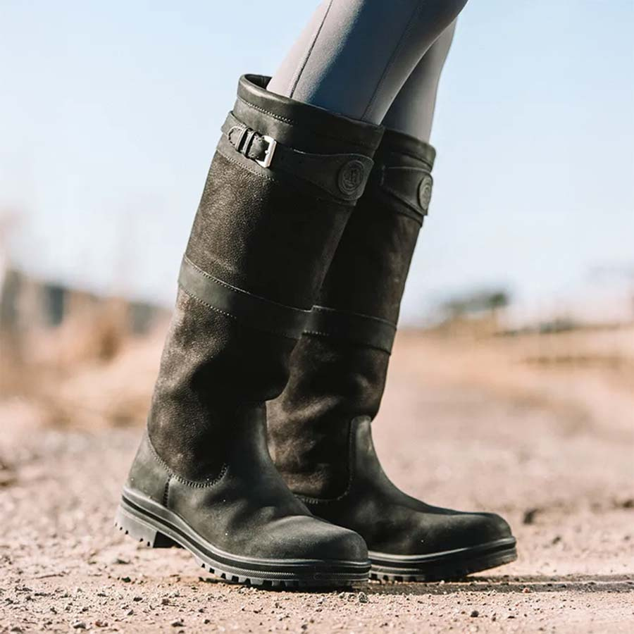 Stalschoenen Cumberland Zwart