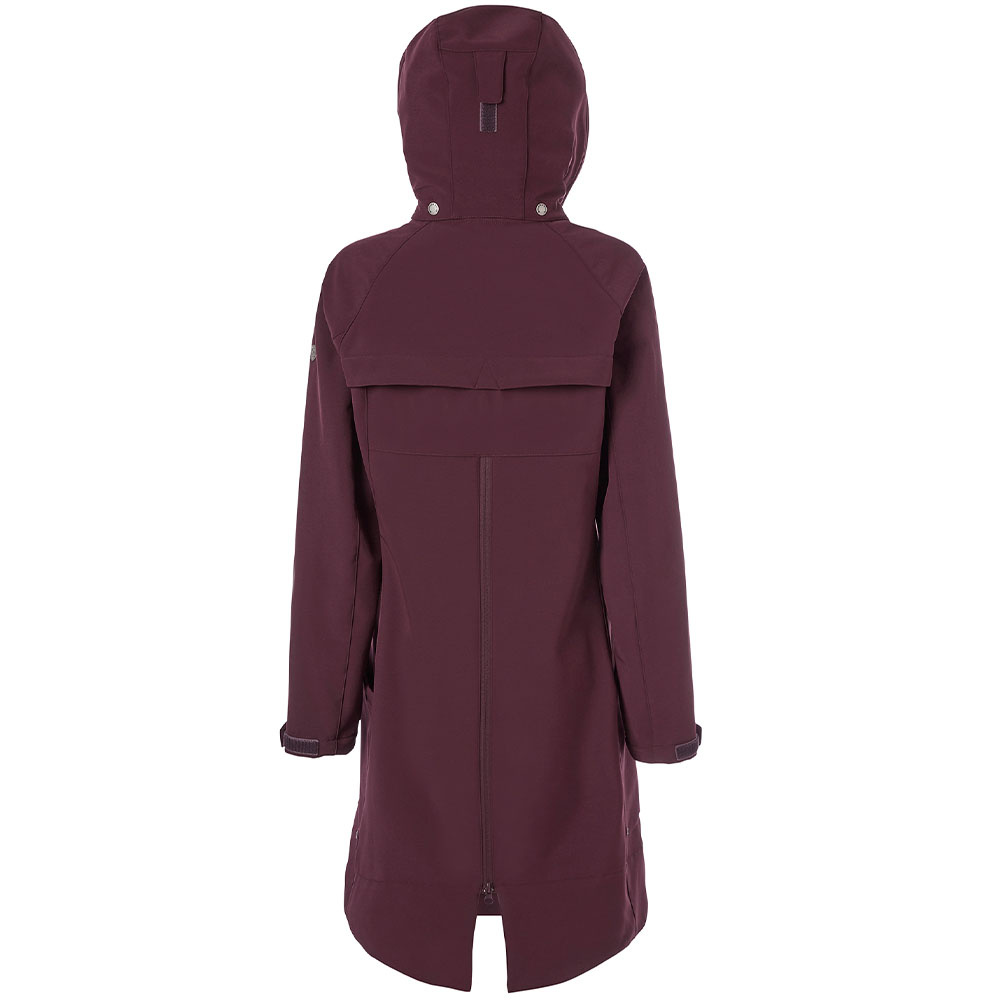 Lange Rijjas Stella Softshell Parka Burgundy