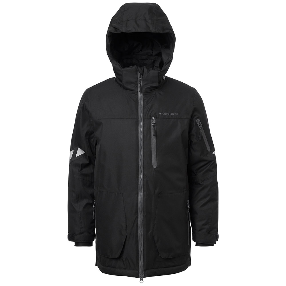 Lange Rijjas Origo Parka Jr Zwart